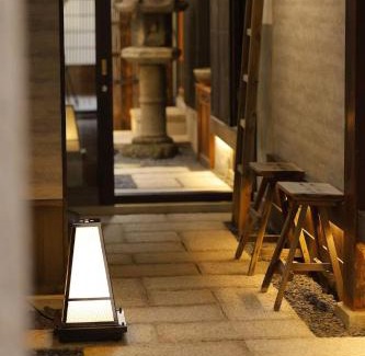 Nishijin Villa | Basara Kinmokusei Kyoto Machiya with 2 Gardens, Hinoki Sauna and Semi-Open-Air Bath