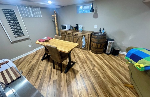 St. Louis Park Apartment | Basement guest suite in a quiet home. Safe and family friendly neighborhood