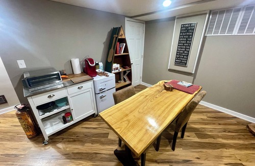 St. Louis Park Apartment | Basement guest suite in a quiet home. Safe and family friendly neighborhood