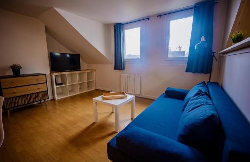 Saint-Martin-du-Littoral Apartment | Beach à Bâbord - plage 400m, 4 Personnes, Le Havre