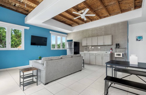 Punta Las Marias Apartment | Beach Access Escape with Pool and Tanning Lounges