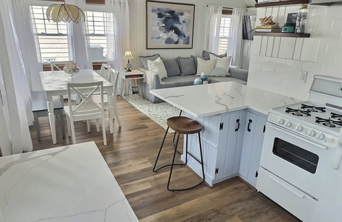 Normandy Beach House | Beach Block 1940s Bungalow: Embrace Coastal Charm and Timeless Vintage Vibes!