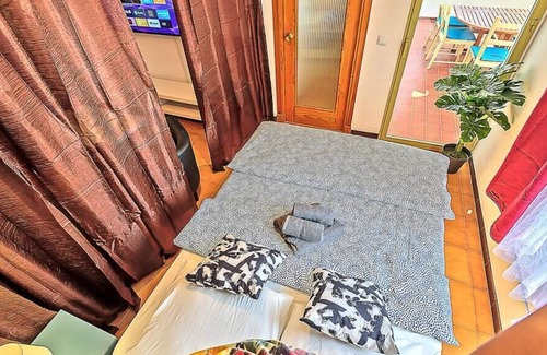 Valdelagrana Apartment | Beachfront 3-BR apartment with sea view and pool view balconies, swimming pools