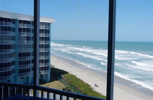 Satellite Beach Condo | BEACH FRONT CONDO WITH SPECTACULAR VIEWS! LUXURIOUSLY RENOVATED 2/2 - 1300 SF