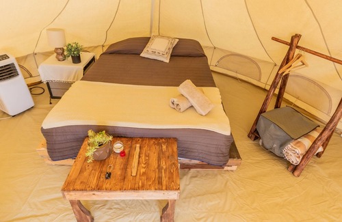 San Jose del Cabo RV Rental | Beach front Tipi with A/C