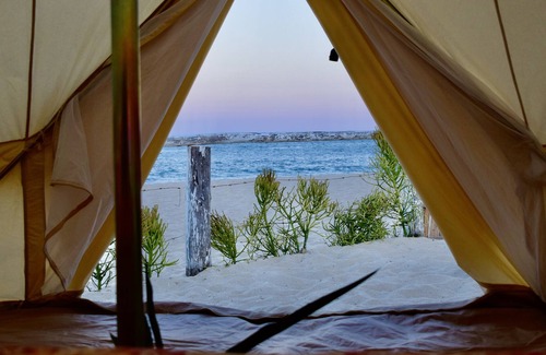 San Jose del Cabo RV Rental | Beach front Tipi with A/C