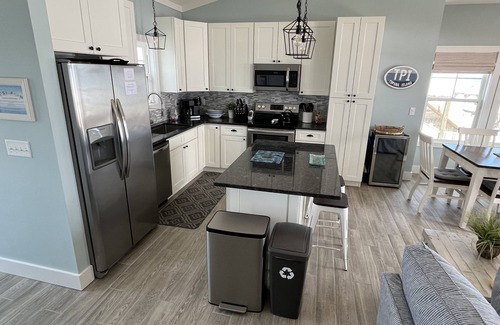 Sneads Ferry House | Beach Front!, New 4 Bedroom, 3 Bathroom Home with Vista Beach Views & ICW Views