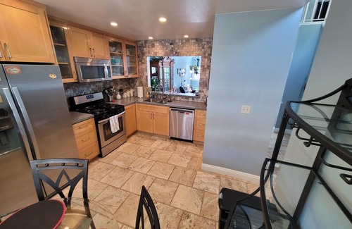 Port Hueneme Condo | Beach getaway, steps to the sand