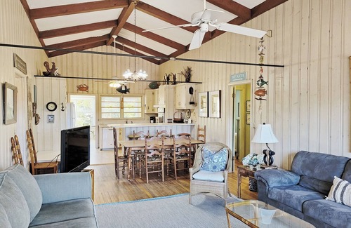 Litchfield by the Sea House | Beach House Across from Beach Access, Screened Porch, Sun Room, Dog Friendly
