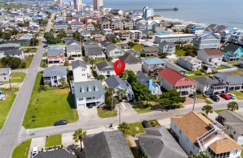 Cherry Grove Beach House | Beach House with Pool - North Myrtle Beach