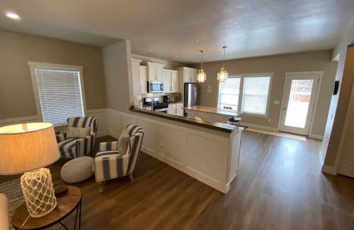 South Haven House | Beach inspired vacation home with new pool, hot tub & pool house for our guests!