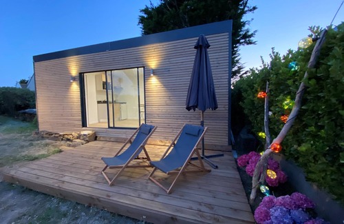Clohars-Carnoet Apartment | Beach Loft, new comfortable 20m2 studio, 50 m from the beach, Le Poudu, South Brittany