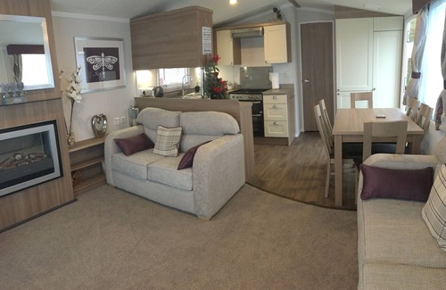 Pagham House | Beach Timbers 'Caravan' on Church Farm Haven Holiday Resort