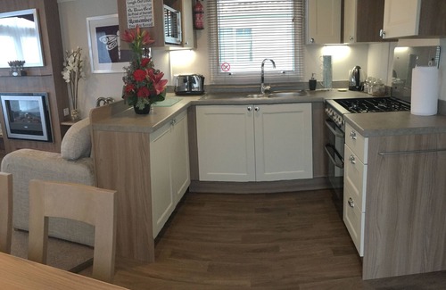 Pagham House | Beach Timbers 'Caravan' on Church Farm Haven Holiday Resort