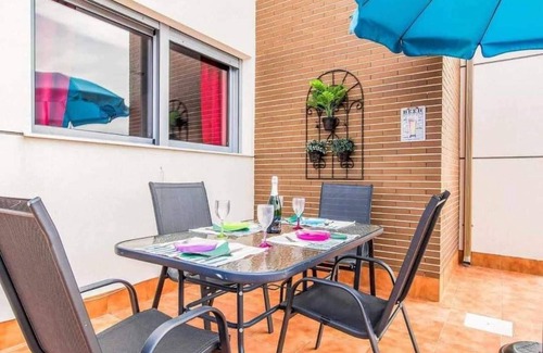 Puerto de Mazarron Villa | Beach villa with panoramic sea and mountain views