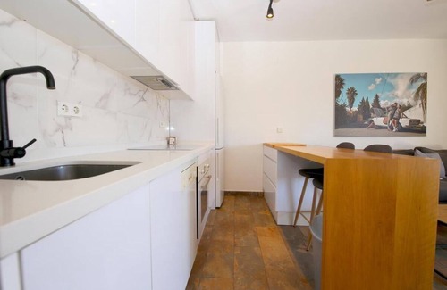San Luis de Sabinillas Apartment | Beachfront penthouse with stunning sea views, Next to the beach, restaurants and supermarkets