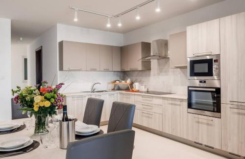 Għadira Apartment | Beachfront 9ten11 Maisonette W Terrace By Homely