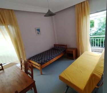 Paralia Dionysiou Apartment | Beachfront apartment 10m from the beach