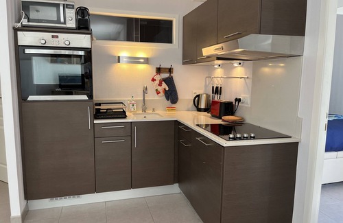 Kerroch Apartment | Beachfront apartment (100m) with small garden