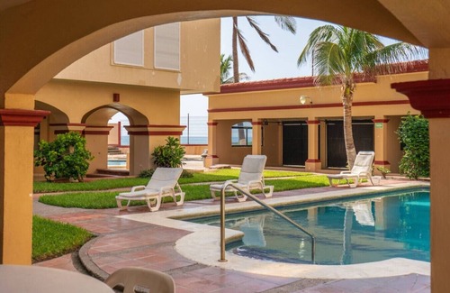Marina Mazatlan Apartment | Beachfront apartment with pool in Cerritos