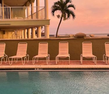 Indian Shores Apartment | Beachfront Condo, Direct Access to Sugar Sand Beach, Heated Pool and Balcony Views