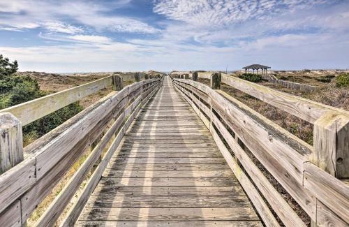 Morehead City Apartment | Beachfront Condo with Boardwalk and Pool Access!