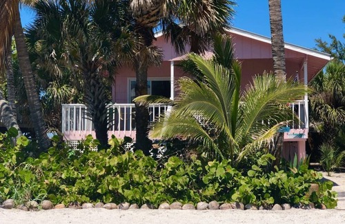 Placida House | BEACHFRONT Cottage on Gulf-Little Gasparilla Island, Florida-Dock-Pet friendly!