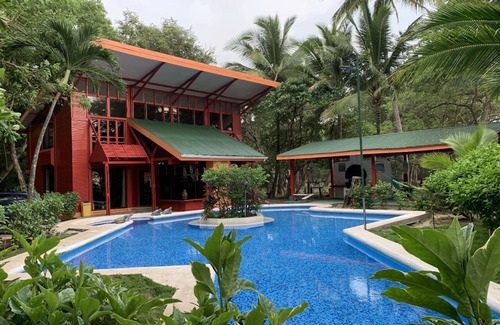 Palm Beach Estates House | Beachfront Villa in Playa Grande, Private Pool & Patio, 4BR/3BA, Private Parking