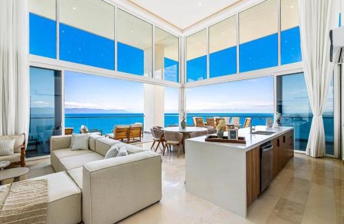 Las Glorias Apartment | Beachfront Luxury 4BR Penthouse with Incredible Ocean Views