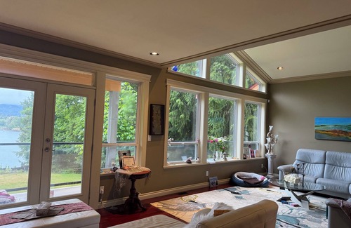 Juan de Fuca Electoral Area House | BEACHFRONT MAJESTIC UPPER LEVEL