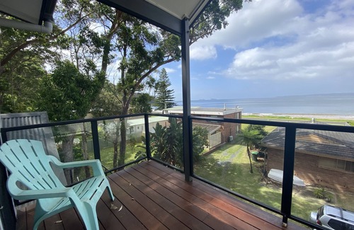 Long Beach House | Beachfront, pet friendly, tri-level home in quiet leafy location with views