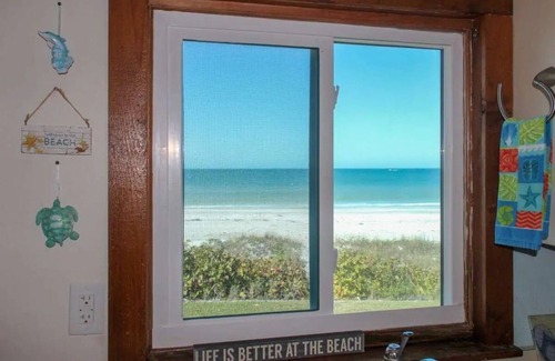 Belleair Beach Condo | BEACHFRONT! Quiet Belleair Beach condo with amazing Gulf of Mexico sunset views!