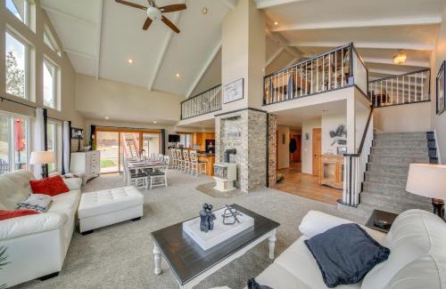 Sandpoint House | Beachfront Sagle Retreat with Boat Dock and Lift