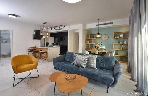 Nahariya Apartment | Beachfront Sea View Dream Escape - 3BR with Mamad