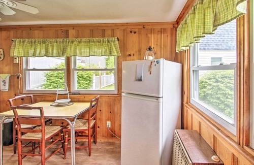 Sebago Cottage | Beachfront Sebago Cottage w/Deck + Grill!