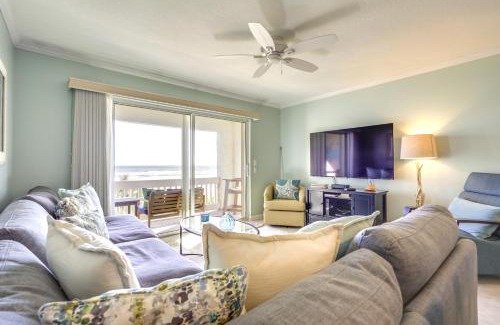 Crescent Beach Apartment | Beachfront St Augustine Condo with Pool Access
