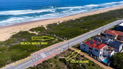 Wilderness Beach Villa | Beachfront Villa - Pool, Fireplace, No Loadshedding