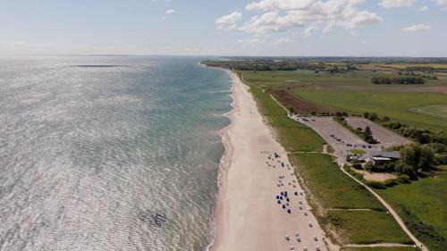 Olpenitz Apartment | BeachLoungeThree- 1 OG, Meerblick, Balkon, Kamin, Sauna