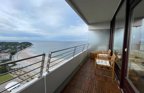 Alt-Travemunde/Ronnau Apartment | Beachside 2-Zimmer-Wohnung mit Meerblick