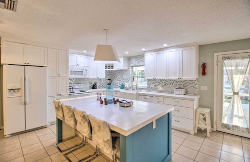 Fort Pierce Shores House | Beachside Bliss Indulge in Ultimate Tranquility <2 Block Walk W/SwimSpa & HotTub