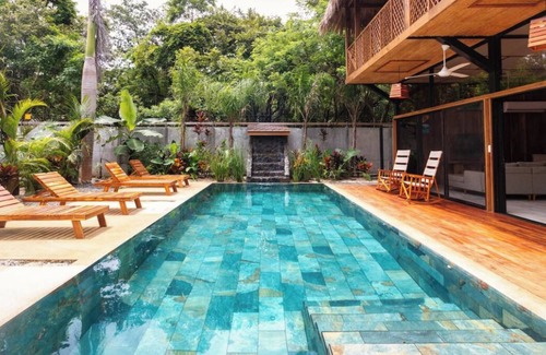 Avellanas Beach House | Beachside Property, Pool, Sleeps 28, Surfers Dream, 100 steps to the Beach.