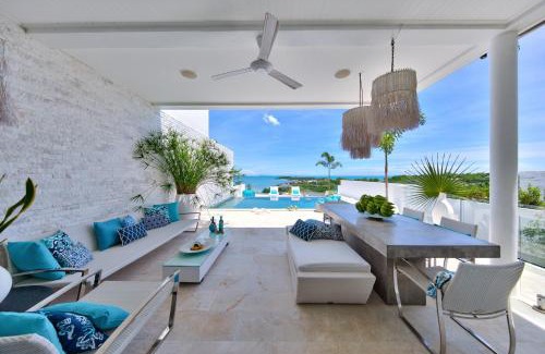 Moo 5 Villa | BEACHSIDE VILLA - LATITUDE 9 - at BAYSIDE LUXURY VILLAS Samrong Bay Beach, 3 BED 4 BATH, SEA and SUNSET VIEWS, only 200m walk to the Beach