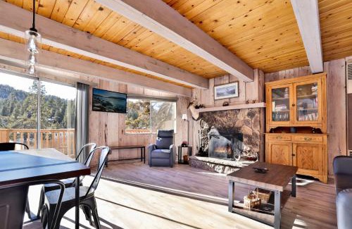 Moonridge Ski Chalet | Bear Mountain Views by Big Bear Vacations Walk to Ski Lift Chalet with Foosball & Views
