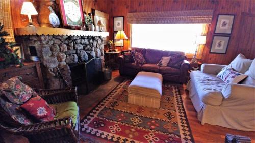 Red River House | Bear Run - Walk to Main Street - Rustic Cabin - WiFi - Washer - Dryer - Wood Burning Fireplace - Secluded Setting