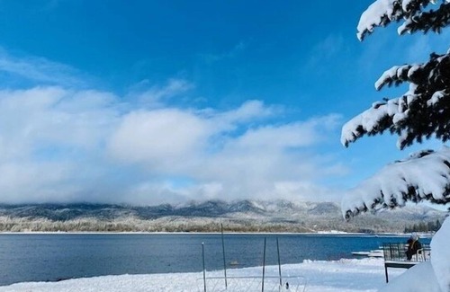 Woodlands Cabin | Bear's Lair - Witness Enchanting Sunset Mountain Views At This Property! New Hot Tub! 2 Bedroom Cabin