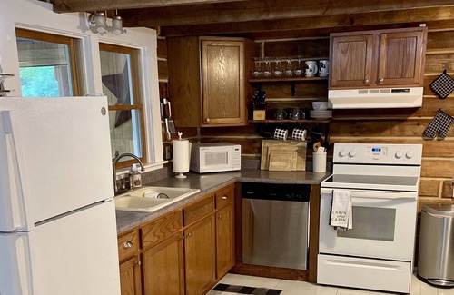 Birdseye Cabin | Bearfoot Cabin - 1 BR (+ sleeping loft) 2 BA, 3 mi from Patoka Lake