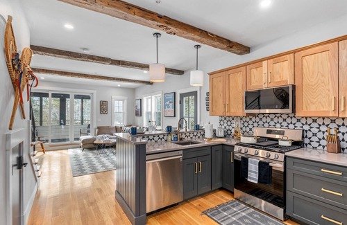 Waterville Valley House | Bearfoot Lodge: Gorgeous, New, Stunning Views, Across from Beach, Walk to Town, Hike, Bike