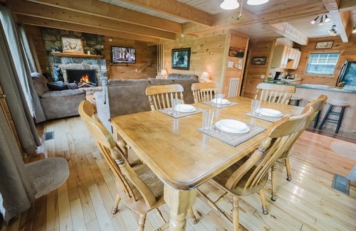 Chalet Village Cabin | Bearly Hidden Ridge 5 Bedroom Cabin by RedAwning