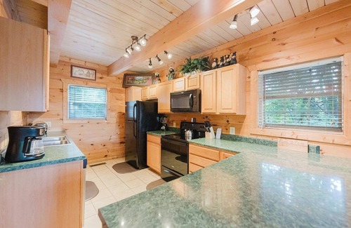 Chalet Village Cabin | Bearly Hidden Ridge 5 Bedroom Cabin by RedAwning