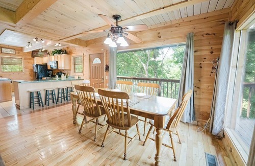 Chalet Village Cabin | Bearly Hidden Ridge 5 Bedroom Cabin by RedAwning